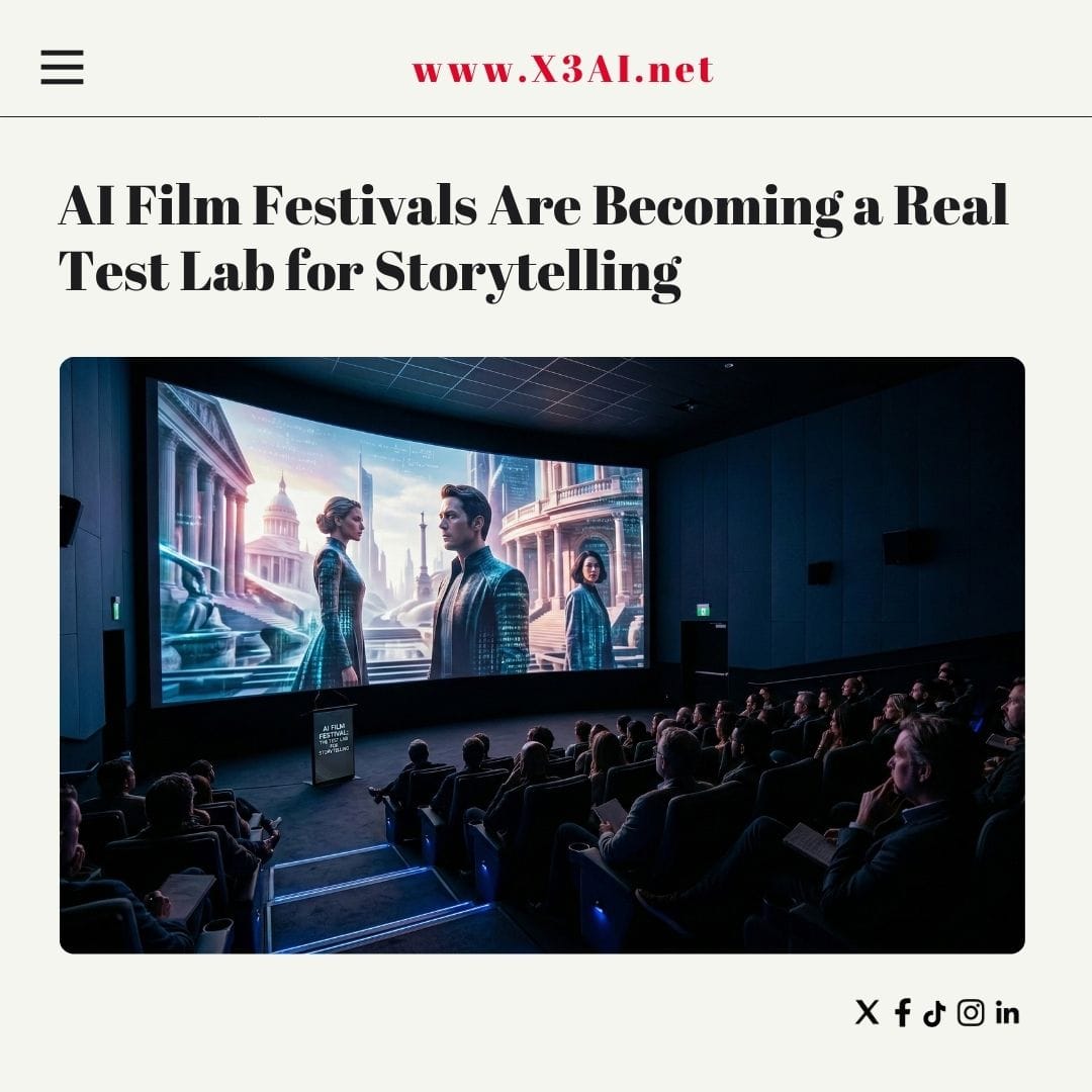 From Venice to Tribeca, AI Film Festivals Are Turning Generative Tools Into a Storytelling Test Lab
