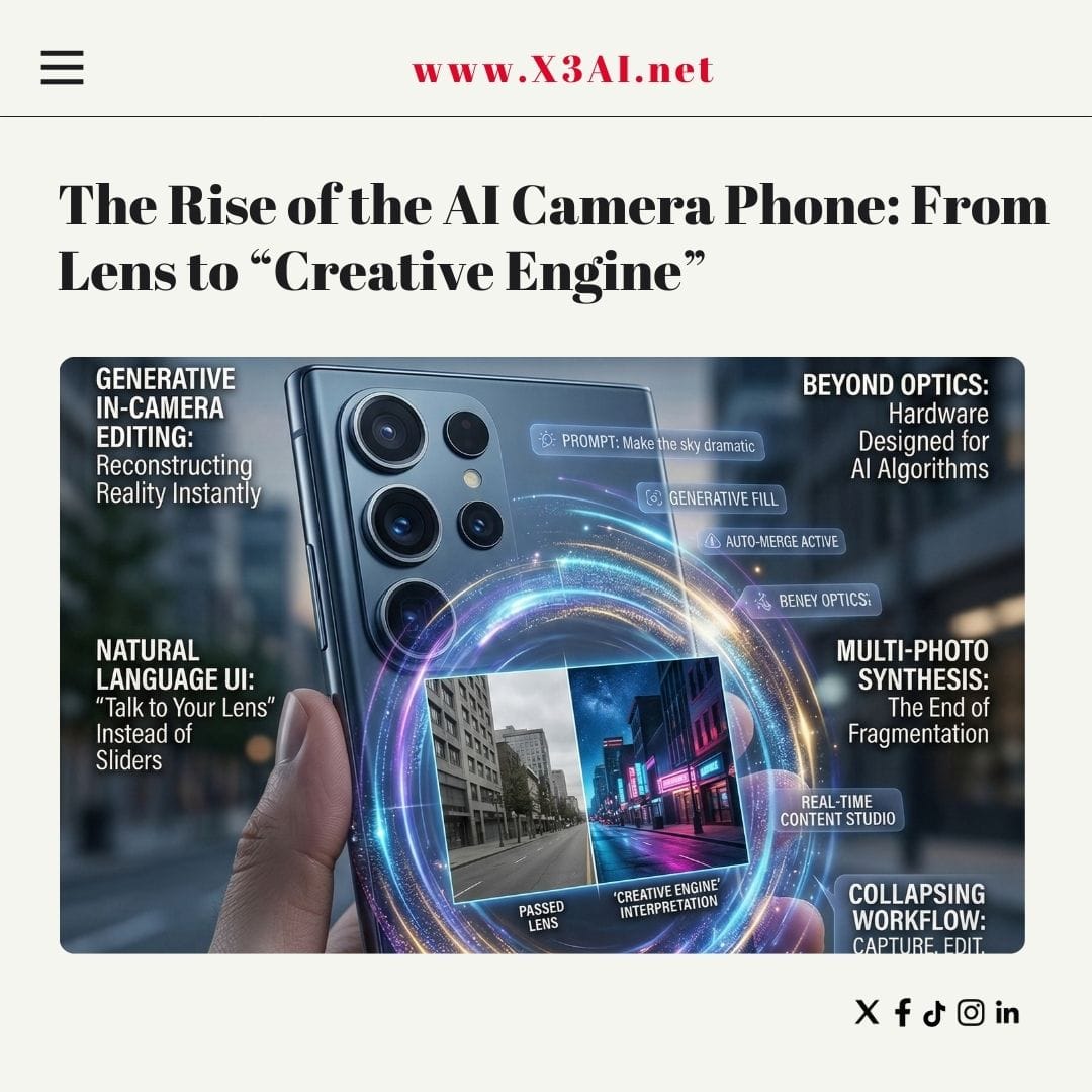 The Rise of the AI Camera Phone: From Lens to “Creative Engine”