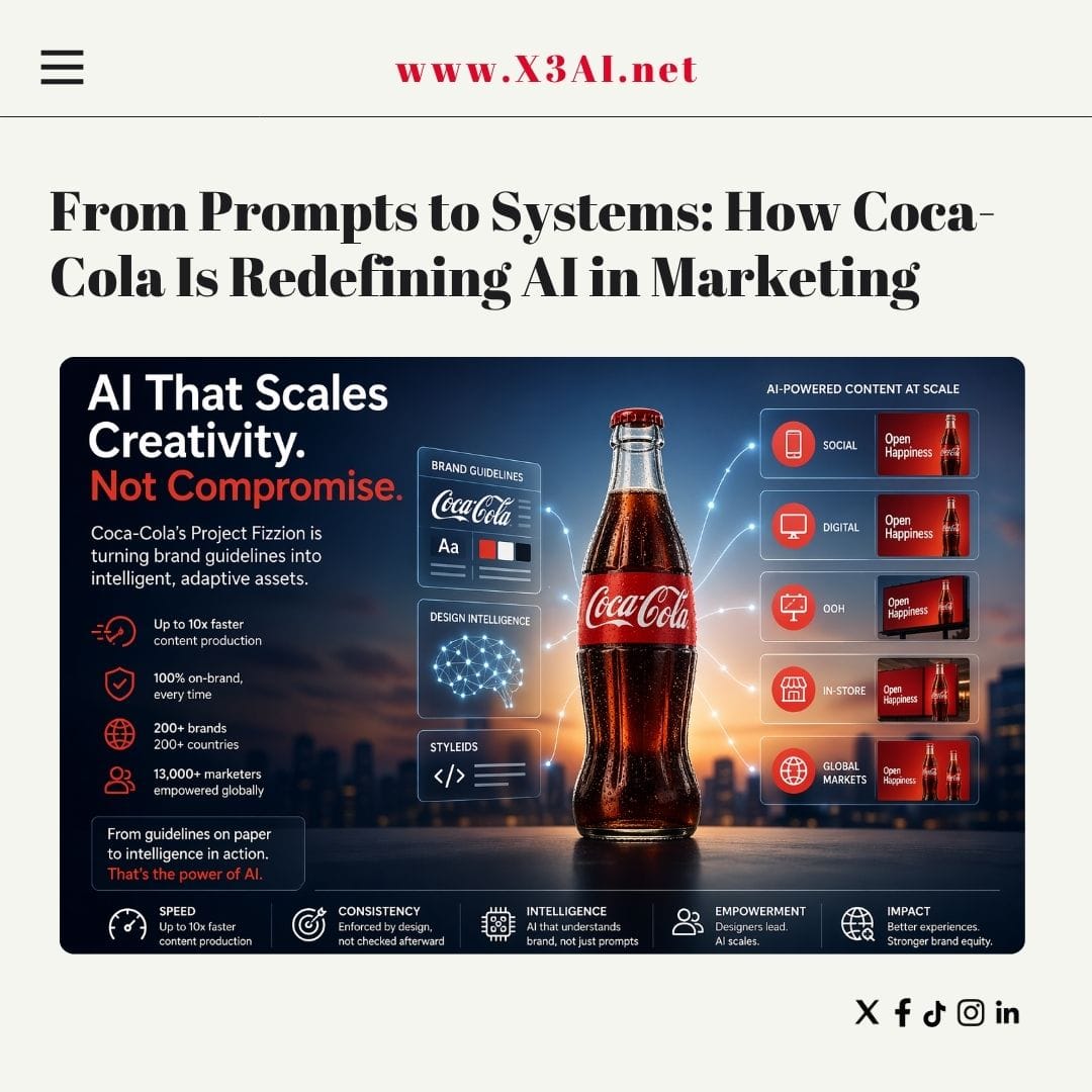 The Real Power of AI in Marketing Isn’t Creation—It’s Control. Coca-Cola Proves Why