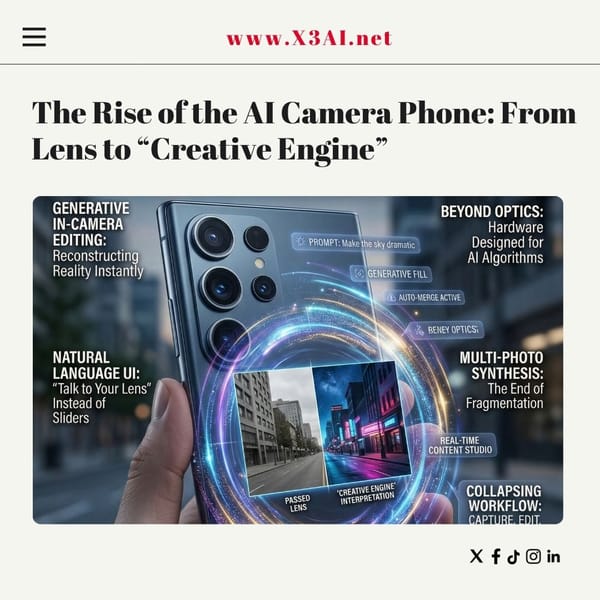 The Rise of the AI Camera Phone: From Lens to “Creative Engine”